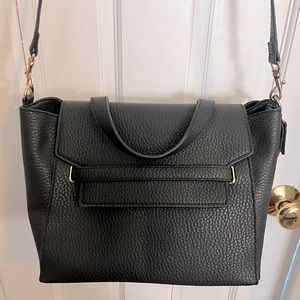 Black crossbody purse/tote